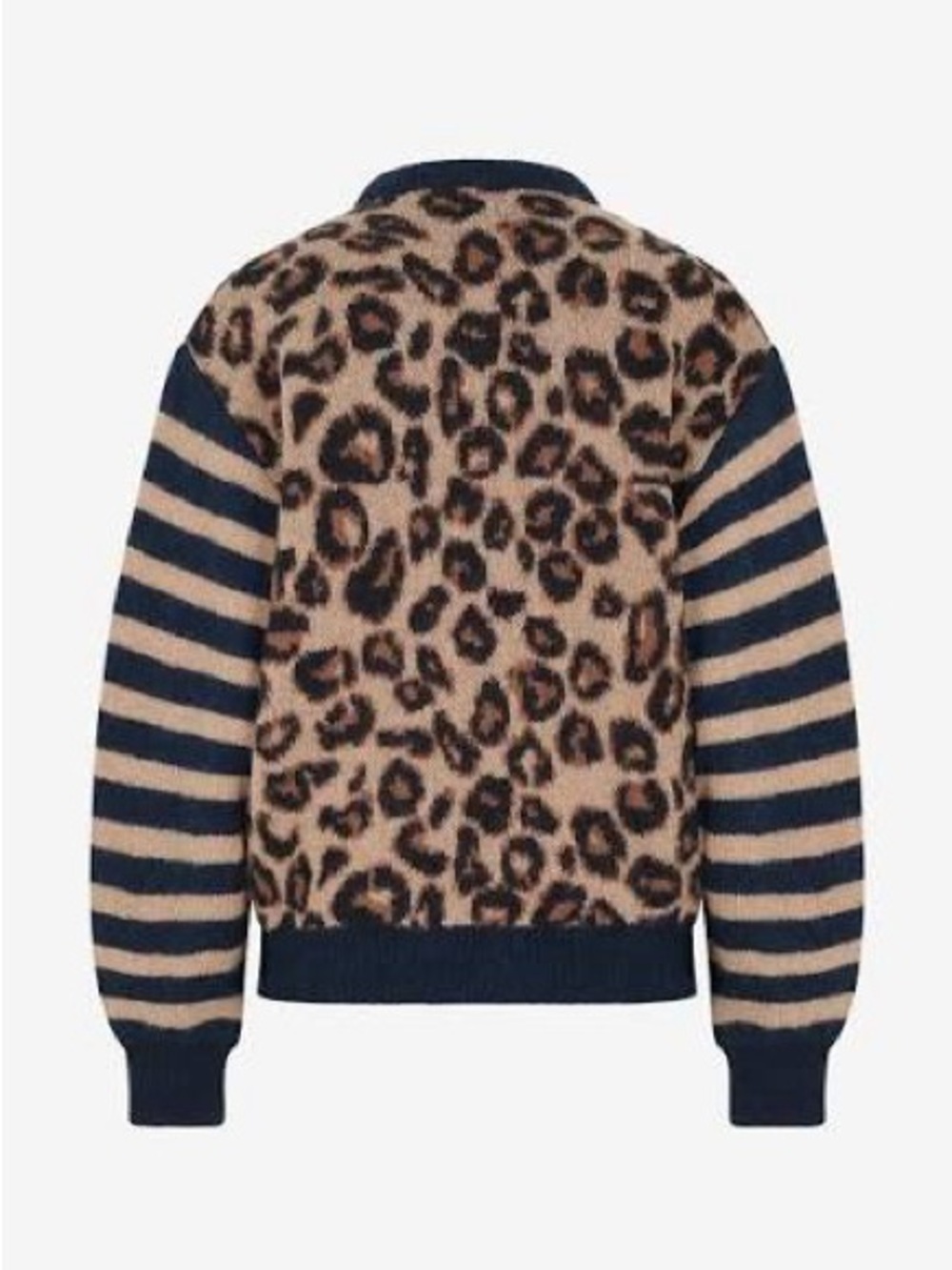 Balzac Paris Idole Leopard striped Cardigan - Picture 2 of 7